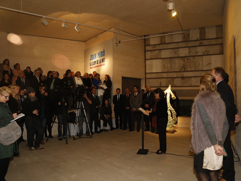 Inauguracin de la exposicin de Joan Mir 'La llum de la nit' en Palma